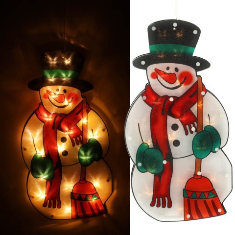 Lampki LED wisząca dekoracja okna świąteczna bałwan XXL 45cm Kik Sp. z o. o. Sp. k. Lampki LED wisząca dekoracja okna świąteczna bałwan XXL 45cm Kik Sp. z o. o. Sp. k.