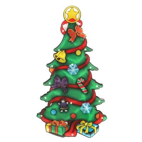 Lampki LED wisząca dekoracja okna świąteczna choinka XXL 45cm Kik Sp. z o. o. Sp. k. Lampki LED wisząca dekoracja okna świąteczna choinka XXL 45cm Kik Sp. z o. o. Sp. k.