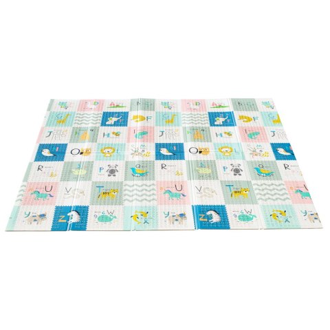 Mata edukacyjna piankowa dwustronna składana słonie alfabet 180 x 200 cm Kik Sp. z o. o. Sp. k. Mata edukacyjna piankowa dwustronna składana słonie alfabet 180 x 200 cm Kik Sp. z o. o. Sp. k.