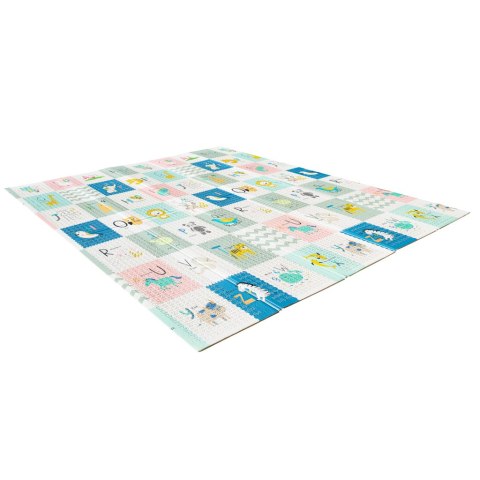 Mata edukacyjna piankowa dwustronna składana słonie alfabet 180 x 200 cm Kik Sp. z o. o. Sp. k. Mata edukacyjna piankowa dwustronna składana słonie alfabet 180 x 200 cm Kik Sp. z o. o. Sp. k.