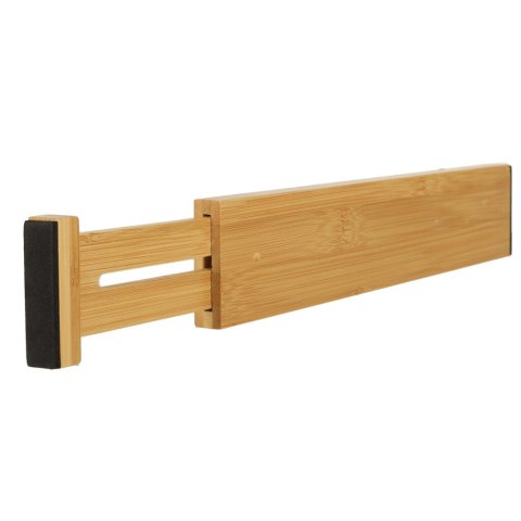 Kik Sp. z o. o. Sp. k. Organizer do szuflady bambusowy separator regulowany na sztućce narzedzia 43cm 1 sztuka Kik Sp. z o. o. Sp. k. Organizer do szuflady bambusowy separator regulowany na sztućce narzedzia 43cm 1 sztuka