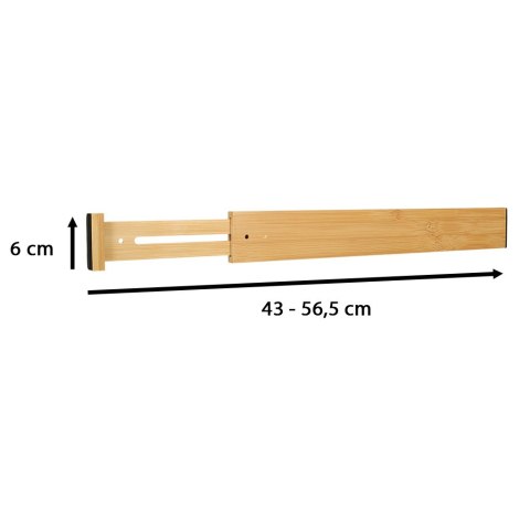 Organizer do szuflady bambusowy separator regulowany na sztućce narzedzia 56cm 1sztuka Kik Sp. z o. o. Sp. k. Organizer do szuflady bambusowy separator regulowany na sztućce narzedzia 56cm 1sztuka Kik Sp. z o. o. Sp. k.