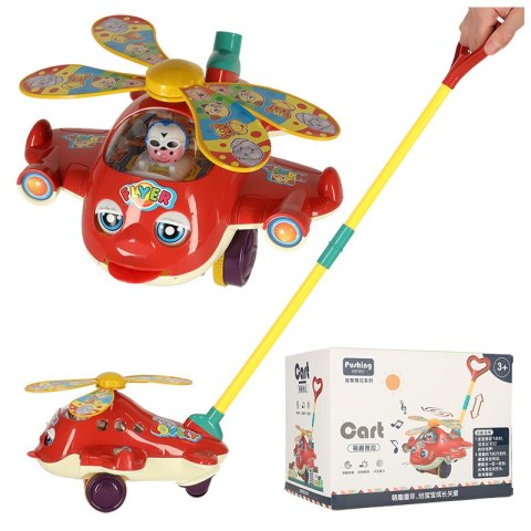 Pchacz na kiju samolot helikopter z dźwiękiem Kik Sp. z o. o. Sp. k. Pchacz na kiju samolot helikopter z dźwiękiem Kik Sp. z o. o. Sp. k.