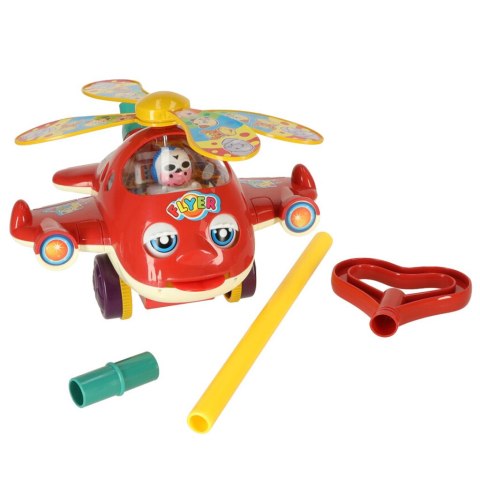 Pchacz na kiju samolot helikopter z dźwiękiem Kik Sp. z o. o. Sp. k. Pchacz na kiju samolot helikopter z dźwiękiem Kik Sp. z o. o. Sp. k.