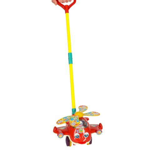 Pchacz na kiju samolot helikopter z dźwiękiem Kik Sp. z o. o. Sp. k. Pchacz na kiju samolot helikopter z dźwiękiem Kik Sp. z o. o. Sp. k.