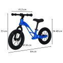 Rowerek biegowy Trike Fix Active X2 rower lekki 3,7 kg pompowane koła niebieski Kik Sp. z o. o. Sp. k.