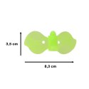 Tor samochodowy wyścigowy świecący antygrawitacyjny elastyczny + samochód 54 elementy 132cm Kik Sp. z o. o. Sp. k.