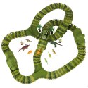 Kik Sp. z o. o. Sp. k. Tor wyścigowy dinozaury samochody XXL TRACK 240 elementów