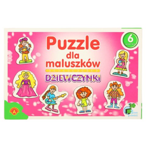 ALEXANDER Puzzle dla maluszków - dziewczynki 2+ Alexander ALEXANDER Puzzle dla maluszków - dziewczynki 2+ Alexander