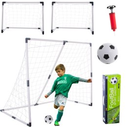 Kik Sp. z o. o. Sp. k. Bramka piłkarska do piłki nożnej dla dzieci 2w1 143x110x70cm