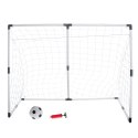 Kik Sp. z o. o. Sp. k. Bramka piłkarska do piłki nożnej dla dzieci 2w1 143x110x70cm