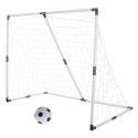Kik Sp. z o. o. Sp. k. Bramka piłkarska do piłki nożnej dla dzieci 2w1 143x110x70cm