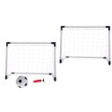 Kik Sp. z o. o. Sp. k. Bramka piłkarska do piłki nożnej dla dzieci 2w1 143x110x70cm
