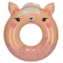 INTEX 59266 Kółko do pływania koło dmuchane ponton plażowy lama max 40kg 76 cm Kik Sp. z o. o. Sp. k.