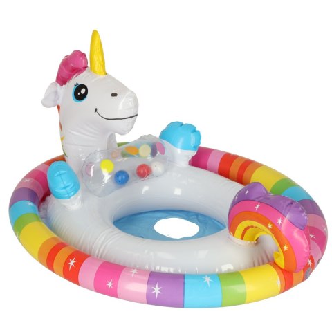 Kółko do pływania dla niemowląt koło pontonik dla dzieci dmuchany z siedziskiem jednorożec max 23kg 3-4lata INTEX 59570 Kik Sp. z o. o. Sp. k. Kółko do pływania dla niemowląt koło pontonik dla dzieci dmuchany z siedziskiem jednorożec max 23kg 3-4lata INTEX 59570 Kik Sp. z o. o. Sp. k.