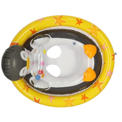 Kik Sp. z o. o. Sp. k. Kółko do pływania dla niemowląt koło pontonik dla dzieci dmuchany z siedziskiem pingwin max 23kg 3-4lata INTEX 59570 Kik Sp. z o. o. Sp. k. Kółko do pływania dla niemowląt koło pontonik dla dzieci dmuchany z siedziskiem pingwin max 23kg 3-4lata INTEX 59570