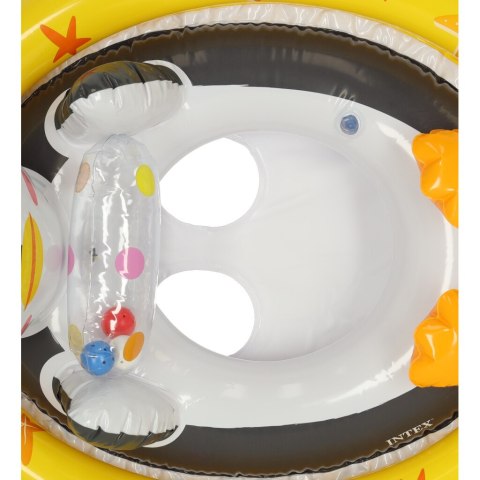 Kik Sp. z o. o. Sp. k. Kółko do pływania dla niemowląt koło pontonik dla dzieci dmuchany z siedziskiem pingwin max 23kg 3-4lata INTEX 59570 Kik Sp. z o. o. Sp. k. Kółko do pływania dla niemowląt koło pontonik dla dzieci dmuchany z siedziskiem pingwin max 23kg 3-4lata INTEX 59570