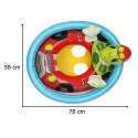 Kółko do pływania dla niemowląt koło pontonik dla dzieci dmuchany z siedziskiem żółw max 23kg 3-4lata INTEX 59570 Kik Sp. z o. o. Sp. k.