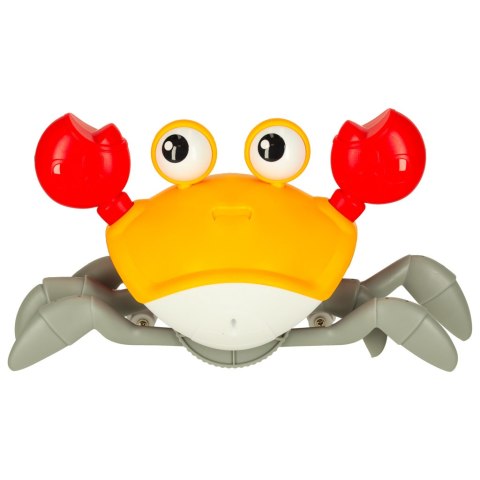 Kik Sp. z o. o. Sp. k. Krab uciekający pełzający czujnik interaktywna akumulator USB czerwony Kik Sp. z o. o. Sp. k. Krab uciekający pełzający czujnik interaktywna akumulator USB czerwony