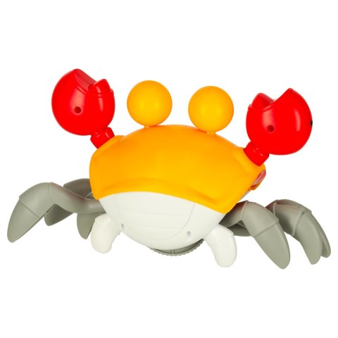 Kik Sp. z o. o. Sp. k. Krab uciekający pełzający czujnik interaktywna akumulator USB czerwony Kik Sp. z o. o. Sp. k. Krab uciekający pełzający czujnik interaktywna akumulator USB czerwony