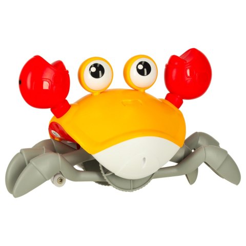 Kik Sp. z o. o. Sp. k. Krab uciekający pełzający czujnik interaktywna akumulator USB czerwony Kik Sp. z o. o. Sp. k. Krab uciekający pełzający czujnik interaktywna akumulator USB czerwony