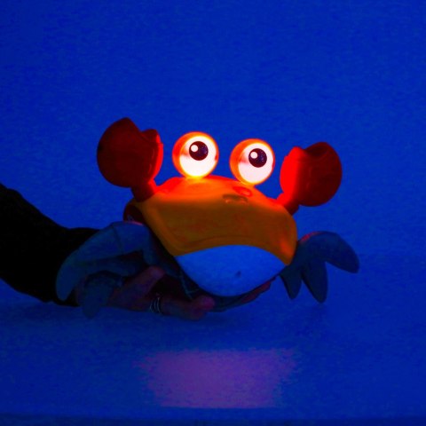 Kik Sp. z o. o. Sp. k. Krab uciekający pełzający czujnik interaktywna akumulator USB czerwony Kik Sp. z o. o. Sp. k. Krab uciekający pełzający czujnik interaktywna akumulator USB czerwony