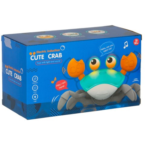 Kik Sp. z o. o. Sp. k. Krab uciekający pełzający czujnik interaktywna akumulator USB czerwony Kik Sp. z o. o. Sp. k. Krab uciekający pełzający czujnik interaktywna akumulator USB czerwony