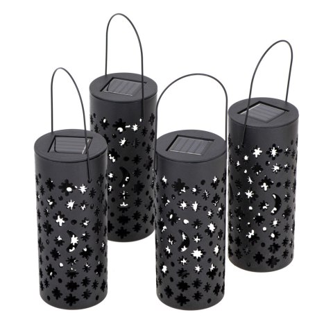 Lampa solarna ogrodowa ażurowa latarenka lampion LED czujnik zmierzchu wbijana 4szt. Kik Sp. z o. o. Sp. k. Lampa solarna ogrodowa ażurowa latarenka lampion LED czujnik zmierzchu wbijana 4szt. Kik Sp. z o. o. Sp. k.