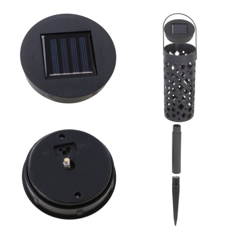 Lampa solarna ogrodowa ażurowa latarenka lampion LED czujnik zmierzchu wbijana 4szt. Kik Sp. z o. o. Sp. k. Lampa solarna ogrodowa ażurowa latarenka lampion LED czujnik zmierzchu wbijana 4szt. Kik Sp. z o. o. Sp. k.