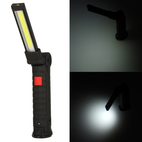 Lampa warsztatowa latarka USB 5 trybów magnes hak akumulator 1200 mAh 200 lm KAFUWELL Kik Sp. z o. o. Sp. k. Lampa warsztatowa latarka USB 5 trybów magnes hak akumulator 1200 mAh 200 lm KAFUWELL Kik Sp. z o. o. Sp. k.
