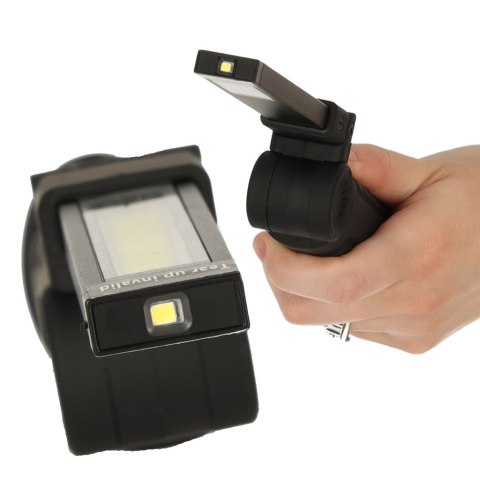 Lampa warsztatowa latarka USB 5 trybów magnes hak akumulator 1200 mAh 200 lm KAFUWELL Kik Sp. z o. o. Sp. k. Lampa warsztatowa latarka USB 5 trybów magnes hak akumulator 1200 mAh 200 lm KAFUWELL Kik Sp. z o. o. Sp. k.