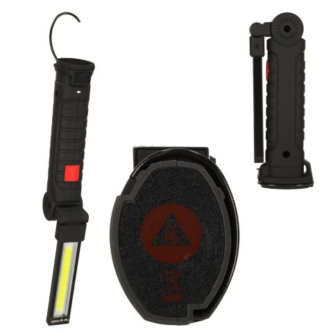 Lampa warsztatowa latarka USB 5 trybów magnes hak akumulator 1200 mAh 200 lm KAFUWELL Kik Sp. z o. o. Sp. k. Lampa warsztatowa latarka USB 5 trybów magnes hak akumulator 1200 mAh 200 lm KAFUWELL Kik Sp. z o. o. Sp. k.