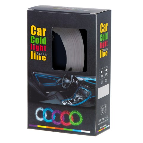 Oświetlenie ambientowe LED do samochodu / auta USB / 12V taśma 5m biała Kik Sp. z o. o. Sp. k. Oświetlenie ambientowe LED do samochodu / auta USB / 12V taśma 5m biała Kik Sp. z o. o. Sp. k.