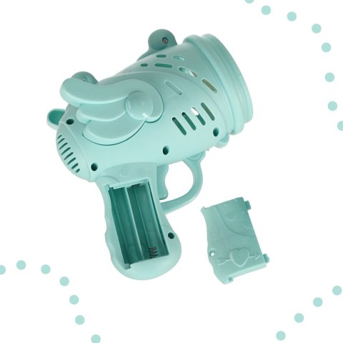 Pistolet do baniek mydlanych bańki mydlane ze skrzydłami niebieski Kik Sp. z o. o. Sp. k. Pistolet do baniek mydlanych bańki mydlane ze skrzydłami niebieski Kik Sp. z o. o. Sp. k.