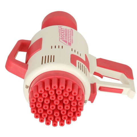 Kik Sp. z o. o. Sp. k. Pistolet maszynka do baniek mydlanych bańki mydlane światła różowy Kik Sp. z o. o. Sp. k. Pistolet maszynka do baniek mydlanych bańki mydlane światła różowy