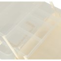 Kik Sp. z o. o. Sp. k. Organizer na leki pojemnik pudełko kasetka apteczka duży XL na zamek skrzynka 29x16x15cm
