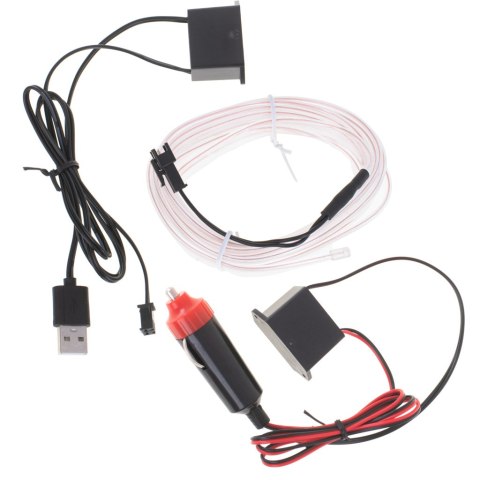 Taśma ambient Oświetlenie ambientowe LED światłowód taśma 3m biała Kik Sp. z o. o. Sp. k. Taśma ambient Oświetlenie ambientowe LED światłowód taśma 3m biała Kik Sp. z o. o. Sp. k.