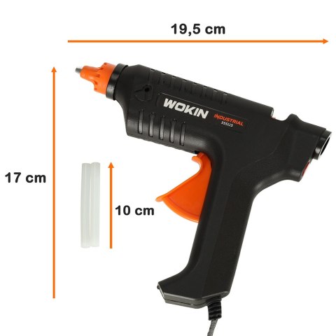 WOKIN Pistolet do kleju klejenia na gorąco 15W + wkłady 11,2mm Kik Sp. z o. o. Sp. k. WOKIN Pistolet do kleju klejenia na gorąco 15W + wkłady 11,2mm Kik Sp. z o. o. Sp. k.