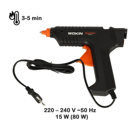 WOKIN Pistolet do kleju klejenia na gorąco 15W + wkłady 11,2mm Kik Sp. z o. o. Sp. k. WOKIN Pistolet do kleju klejenia na gorąco 15W + wkłady 11,2mm Kik Sp. z o. o. Sp. k.