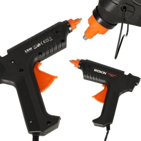 WOKIN Pistolet do kleju klejenia na gorąco 15W + wkłady 11,2mm Kik Sp. z o. o. Sp. k. WOKIN Pistolet do kleju klejenia na gorąco 15W + wkłady 11,2mm Kik Sp. z o. o. Sp. k.