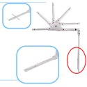 Kik Sp. z o. o. Sp. k. Barierka osłona ochronna do łóżka otwierana 90cm owieczka