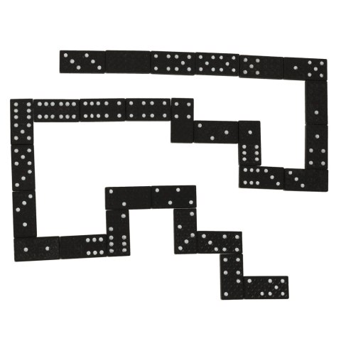 Kik Sp. z o. o. Sp. k. Domino drewniane gra rodzinna edukacyjna z etui klocki z drewna do gry Kik Sp. z o. o. Sp. k. Domino drewniane gra rodzinna edukacyjna z etui klocki z drewna do gry