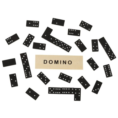 Kik Sp. z o. o. Sp. k. Domino drewniane gra rodzinna edukacyjna z etui klocki z drewna do gry Kik Sp. z o. o. Sp. k. Domino drewniane gra rodzinna edukacyjna z etui klocki z drewna do gry