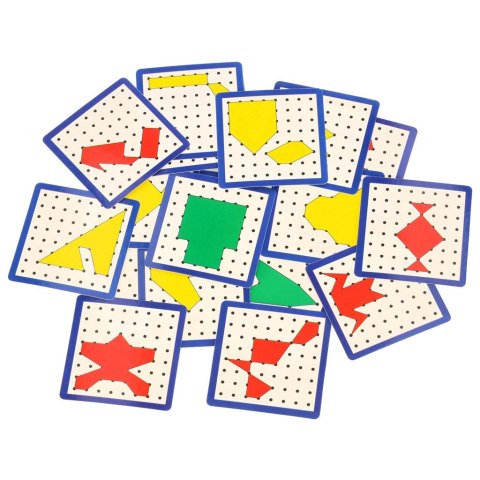 Geoboard geoplan drewniana układanka tworzenie kształtów z gumek Kik Sp. z o. o. Sp. k. Geoboard geoplan drewniana układanka tworzenie kształtów z gumek Kik Sp. z o. o. Sp. k.