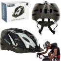 Kik Sp. z o. o. Sp. k. Kask rowerowy RALLEX otwory wentylacyjne regulowany damski męski uniwersalny młodzieżowy regulowany 54-58 cm
