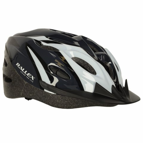 Kik Sp. z o. o. Sp. k. Kask rowerowy RALLEX otwory wentylacyjne regulowany damski męski uniwersalny młodzieżowy regulowany 54-58 cm Kik Sp. z o. o. Sp. k. Kask rowerowy RALLEX otwory wentylacyjne regulowany damski męski uniwersalny młodzieżowy regulowany 54-58 cm