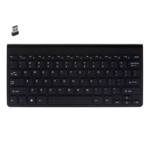 Klawiatura bezprzewodowa bluetooth Smart TV czarna Kik Sp. z o. o. Sp. k. Klawiatura bezprzewodowa bluetooth Smart TV czarna Kik Sp. z o. o. Sp. k.