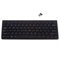 Klawiatura bezprzewodowa bluetooth Smart TV czarna Kik Sp. z o. o. Sp. k.