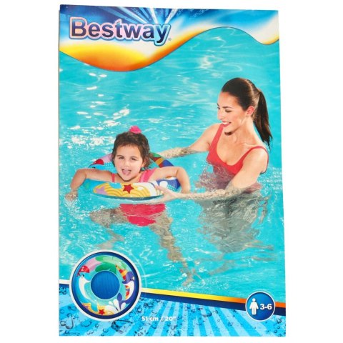 Kółko do pływania koło dmuchane kółko plażowe delfin 60 kg BESTWAY 36113 51 cm Kik Sp. z o. o. Sp. k. Kółko do pływania koło dmuchane kółko plażowe delfin 60 kg BESTWAY 36113 51 cm Kik Sp. z o. o. Sp. k.
