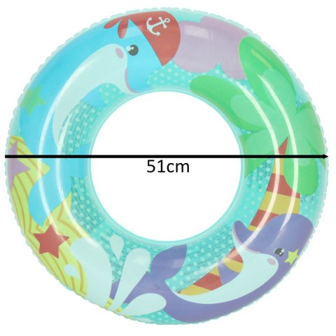 Kółko do pływania koło dmuchane kółko plażowe delfin 60 kg BESTWAY 36113 51 cm Kik Sp. z o. o. Sp. k. Kółko do pływania koło dmuchane kółko plażowe delfin 60 kg BESTWAY 36113 51 cm Kik Sp. z o. o. Sp. k.